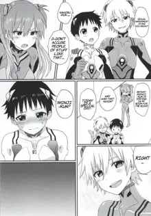 Shinji-kun ga Futanari ni Nacchau Hon, English