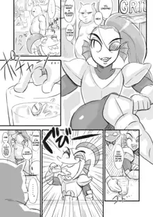 Undyne Ryoujoku Manga, English