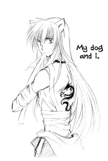 Oinu-sama to Atashi. | My dog and I., English