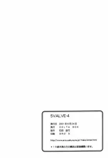 5VALVE-4, 日本語