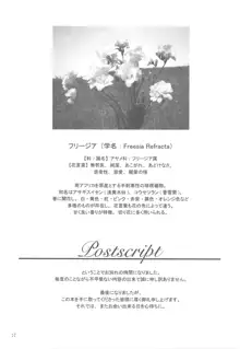 Floriography -Freesia-, 日本語