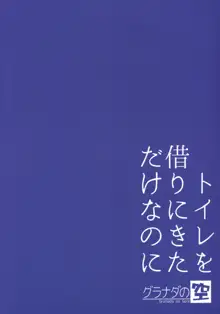 トイレを借りにきただけなのに, 日本語