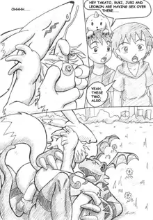 Digimon Reunion Day, English