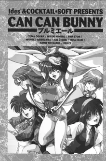 きゃんきゃんバニー設定資料集, 日本語