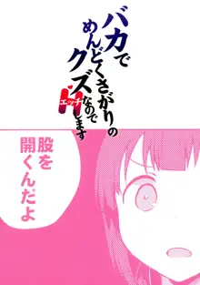 Baka de Mendokusagari no Kuzu nanode Ecchi Shimasu | 因為我是個又笨又愛做作的廢物，所以還是做愛吧, 中文