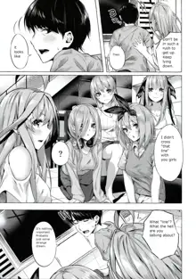 Gotoubun no Sorayume, English