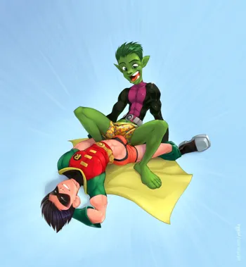 Robin tops Beast Boy Reward, 日本語