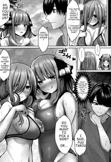 Kouhei ni Ikou ze! - 2toubun no sex on beach, English