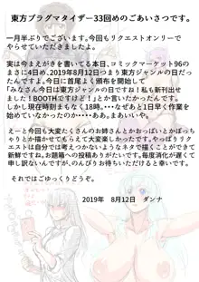 東方プラグマタイザー33, 日本語