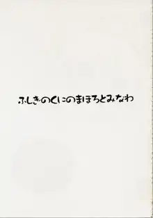 ふしぎのくにのまほろとみなわ 2, 日本語