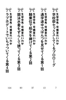 生徒会長・可憐堂れいわがぱんつを見せてくる放課後, 日本語