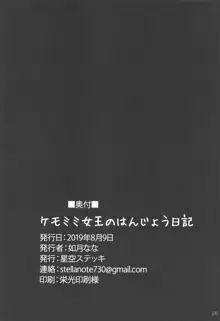 ケモミミ女王のはんじょう日記, 日本語