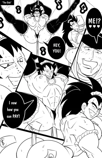 Gajeel just loves  love  stripping for men, English