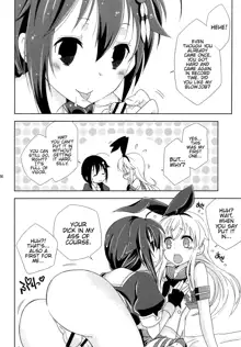 Josou Cos de Layer no Onnanoko o Tsurou toshite Shippai Shita Shimakaze-kun no Ohanashi., English