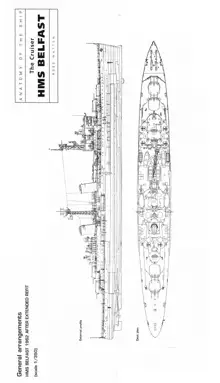 Anatomy of the ship The cruiser HMS Belfast, English