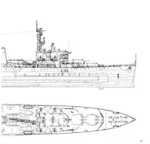 Anatomy of the ship The cruiser HMS Belfast, English