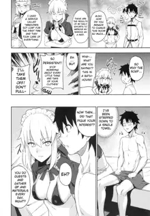 Chaldea Soap SSS-kyuu Gohoushi Maid, English