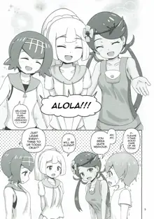 Alola Girls to Fude Oroshi no Gi | Coming Of Age Ceremony with the Alola Girls, English