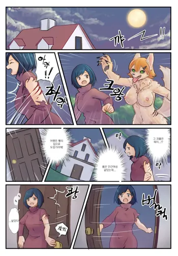 Ookami TF Manga | 늑대 TF 망가, 한국어