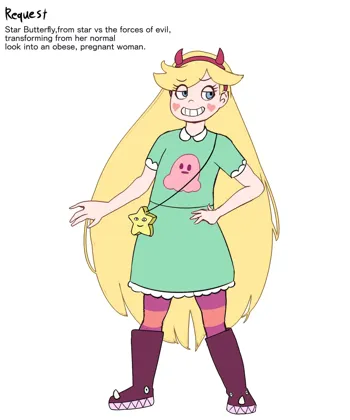 star butterfly, weight gain pregnancy, 日本語