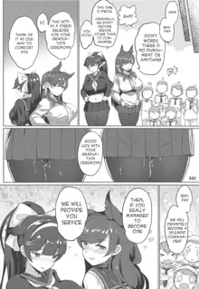 Takao to Atago Senpai no Ijime Ninmu, English