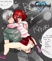 Kairi x Riku Kingdom Hearts 3, English