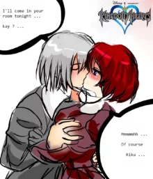 Kairi x Riku Kingdom Hearts 3, English