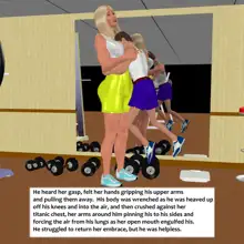 Muscle girl story, English