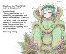 A Princess Trapped in a Tentacle Plant Can only Ask for Salvation from a Forced Orgasm Hell, English