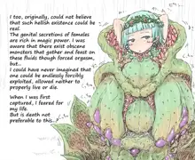 A Princess Trapped in a Tentacle Plant Can only Ask for Salvation from a Forced Orgasm Hell, English