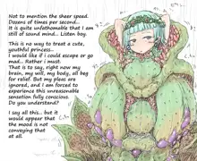 A Princess Trapped in a Tentacle Plant Can only Ask for Salvation from a Forced Orgasm Hell, English