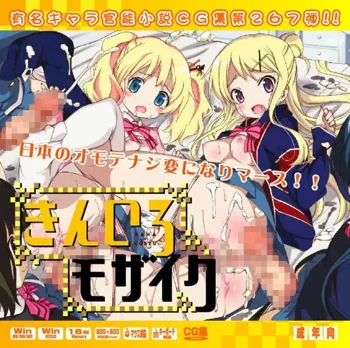 有名キャラ官能小説CG集 第267弾!! きん○ろモザイクはぁはぁCG集, 日本語