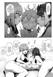 Odekake Shita no wa H na Gal Onee-chan-tachi to no Umi deshita | Visiting the beach with the lewd gal onee-sans, English