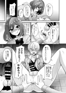 ふたなり×催淫×男子姦, 日本語