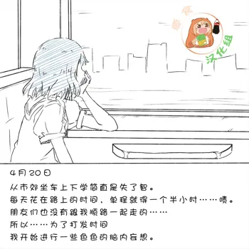 Densha Tsuugaku ga Hima nanode Ecchi na Mousou de Onanie Shite Miru | 坐车上学太无聊了所以我开始妄想自慰, 中文