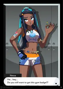 Nessa Battle Gym, English