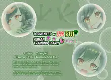 TORMENTED BY CUM CRAZY RUI - HUMAN TRAINING DIARY Part 2, English