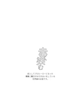 赤く染む, 日本語