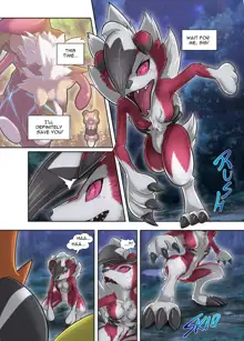 Evil Greninja Alola Moon, English