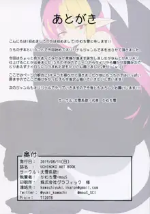 UCHINOKO ART BOOK, 日本語