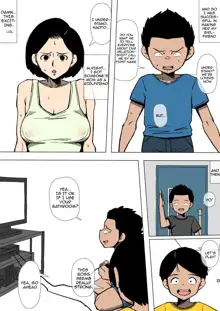 Okaa-san to Class no Yarichin ga | Mom and the Playboy Classmate, English