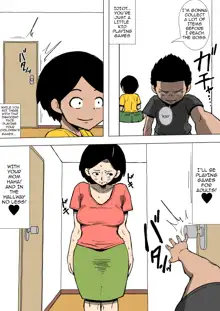 Okaa-san to Class no Yarichin ga | Mom and the Playboy Classmate, English