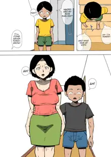 Okaa-san to Class no Yarichin ga | Mom and the Playboy Classmate, English