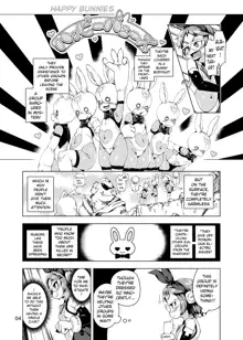 Happy Bunnys e Sennyuu! -Inran Ero Usagi-ka Suit-, English