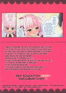 Succubus-chan Ikusei Nisshi 2 | Sex Education Diary Succubus-chan 2, English