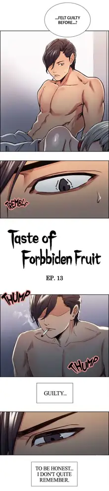 Taste of forbidden fruit, English