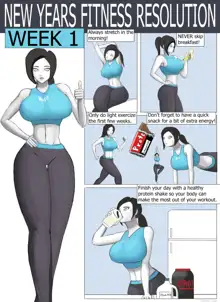 Wii Fit Resolutions, English