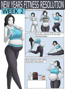 Wii Fit Resolutions, English