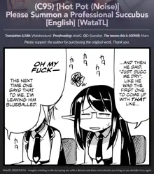 Sennin no Succubus o Oyobi Kudasai | Please Summon a Professional Succubus, English