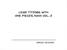 One Piece no Nami to Paizuri Ecchi Vol. 2, English